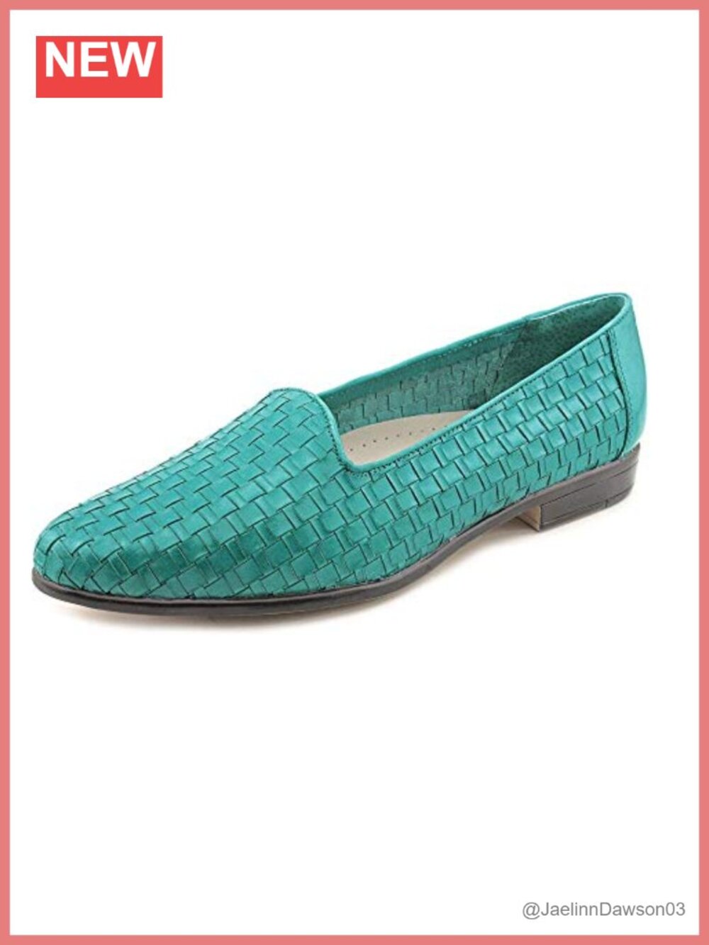 Trotters Leather Loafer Flat Low Top Slip-On Casual Comfort